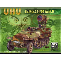 AFV Club 1/35 German Sd.Kfz.25 Ausf.D Plastic Model Kit [AF35116]