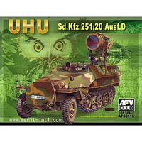 AFV Club 1/35 German Sd.Kfz.25 Ausf.D Plastic Model Kit [AF35116]