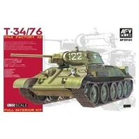 AFV Club AF35143 1/35 T-34/76 1942 Factory 112 (Superb Detailed Interior) Plastic Model Kit