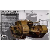 AFV Club 1/35 British Infantry Tank Churchill Mk.III Plastic Model Kit [AF35153]