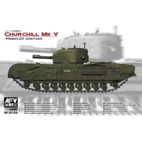 AFV Club 1/35 British Infantry Tank Churchill Mk.V Plastic Model Kit [AF35155]