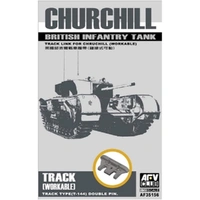 AFV Club 1/35 Track Link For Chruchill (Workable) Plastic Model Kit [AF35156]