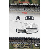 AFV Club AF35179 1/35 German 40cm Steel Track For Late/Mid Prod Pz.Kpfw. III/IV 1942-1945