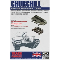 AFV Club 1/35 Heavy Cast Steel Box Sect Tracks/B.T.S 3 Heavy Built-Up Tracks For Churchill [AF35183]