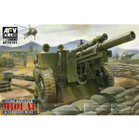 AFV Club 1/35 105mm Howitzer M101A1 & Carriage M2A2 Plastic Model Kit AF35191
