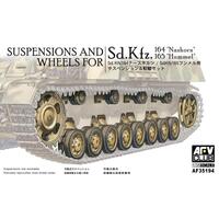AFV Club 1/35 Suspensions And Wheels For Sd.Kfz.164 Plastic Model Kit AF35194