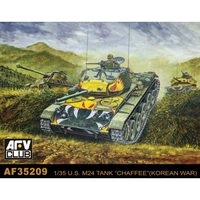 AFV Club 1/35 U.S. M24 Tank "Chaffee" (Korean War) Plastic Model Kit [AF35209]