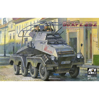 AFV Club 1/35 German Sd.Kfz. 232 Schwerer Panzerspähwagen Plastic Model Kit [AF35232]