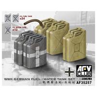 AFV Club 1/35 German WWII 20L Jerrycans Set Plastic Model Kit [AF35257]
