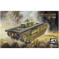 AFV Club 1/35 Churchill Avre w/Snake Launcher Plastic Model Kit [AF35259]