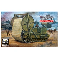 AFV Club 1/35 Churchill Mk.III Carpet Layer ( Type D) Plastic Model Kit [AF35274]