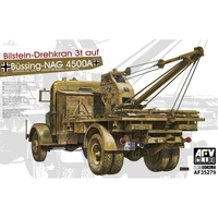 AFV Club 1/35 German Kfz.100 L4500A w/ Bilstein 3T Crane Plastic Model Kit [AF35279]