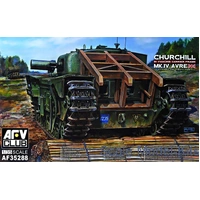 AFV Club 1/35 Churchill Mk.IV Avre w/ Fascine Carrier Plastic Model Kit [AF35288]
