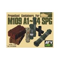 AFV Club 1/35 Propellant Containers For M109 A1-A4 SPG Plastic Model Kit AF35299