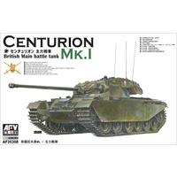 AFV Club 1/35 Centurion British Main Battle Tank Mk.1 Plastic Model Kit [AF35308]