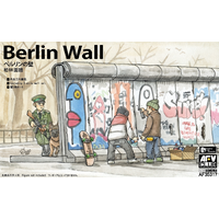AFV Club 1/35 Berlin Wall (3 Units Wall Set) Plastic Model Kit AF35317
