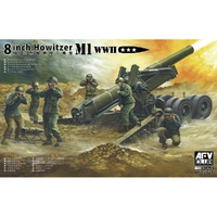 AFV Club 1/35 WWII M1 8 inch Howitzer M2 Limber Plastic Model Kit [AF35321]