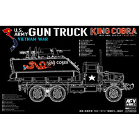 AFV Club 1/35 M113+M54A2 Gun Truck Plastic Model Kit [AF35323]