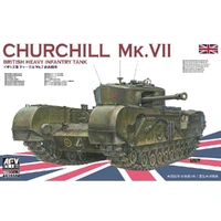 AFV Club 1/35 Churchill M.K. VII Plastic Model Kit [AF35324]