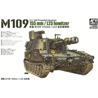 AFV Club 1/35 M109 155mm/L23 Howitzer Plastic Model Kit [AF35329]