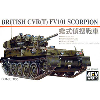 AFV Club 1/35 FV101 Scorpion Plastic Model Kit [AF35S02]