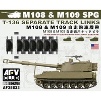 AFV Club 1/35 T-136 Track For M108/M109 (Workable) Conversion Kit [AF35S23]