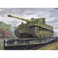 AFV Club 1/35 Tiger I (Transport Mode) Plastic Model Kit [AF35S25]