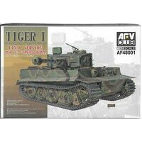 AFV Club 1/48 German Tiger I Final Version Plastic Model Kit [AF48001]