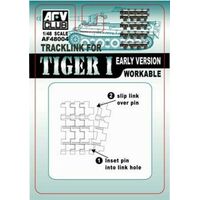 AFV Club AF48004 1/48 Tracklink For Tigeri Early Version (Workable) Plastic Model Kit