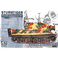 AFV Club AF48006 1/48 German Sturmtiger (Late Type Chassis) Plastic Model Kit