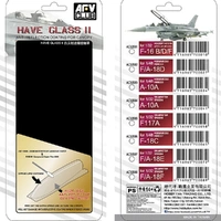 AFV Club AC32001 1/32 Have Glass II Anti-Reflective Coating Canopy For F-16B/D/F