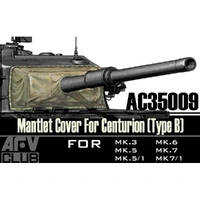 AFV Club 1/35 Mantlet Cover For Centurion (Type B) [AC35009]