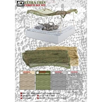 AFV Club 1/35 Extra Thin Camouflage Net-Jungle Green [AC35020]