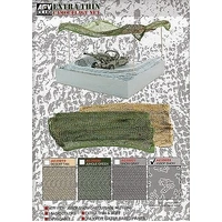 AFV Club 1/35 Extra Thin Camouflage Net-Snow Gray [AC35021]