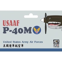 AFV Club 1/144 USAAF P40-M (United States Army Air Forces) Plastic Model Kit AR144S03