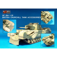 AFV Club HF064 British Churchill Tank Accessories (I) Plastic Model Kit