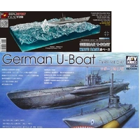 AFV Club HF097 1/350 German U-Boat Wave Base W/Water splash Plastic Model Kit