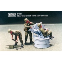 AFV Club HF530 M35A1 Quad-50 Gun Truck Crew Plastic Model Kit