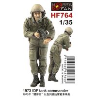 AFV Club 1/35 1973 IDF tank commander (1 figure) Plastic Model Kit HF764
