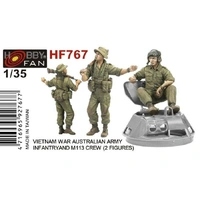 AFV Club 1/35 Australian Infantry & M113 crew Vietnam War Era-2 figures Plastic Model Kit