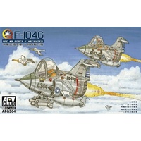 AFV Club AFQS04 Egg F-104G ROCAF Starfighter Plastic Model Kit