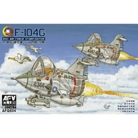AFV Club AFQS04 Egg F-104G ROCAF Starfighter Plastic Model Kit