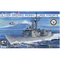 AFV Club 1/700 US Navy Oliver Hazard Perry Class Frigate Plastic Model Kit