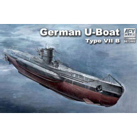 AFV Club 1/350 German U-Boat Type VII B Plastic Model Kit SE73502