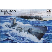 AFV Club 1/350 German U-Boat Type VII C Plastic Model Kit SE73503