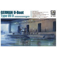 AFV Club 1/350 German U-Boat Type VII D Minenleger Plastic Model Kit [SE73505]