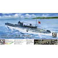 AFV Club 1/350 Japanese Navy Submarine I-27 Plastic Model Kit SE73514