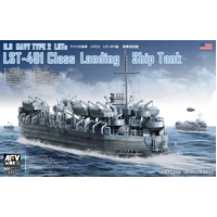 AFV Club 1/350 LST-491 Class  Plastic Model Kit [SE73519]