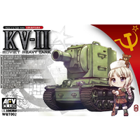 AFV Club WQT002 Egg Soviet Heavy Tank KV-II Plastic Model Kit