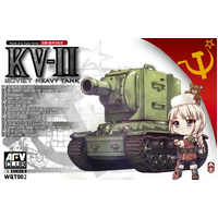 AFV Club WQT002 Egg Soviet Heavy Tank KV-II Plastic Model Kit